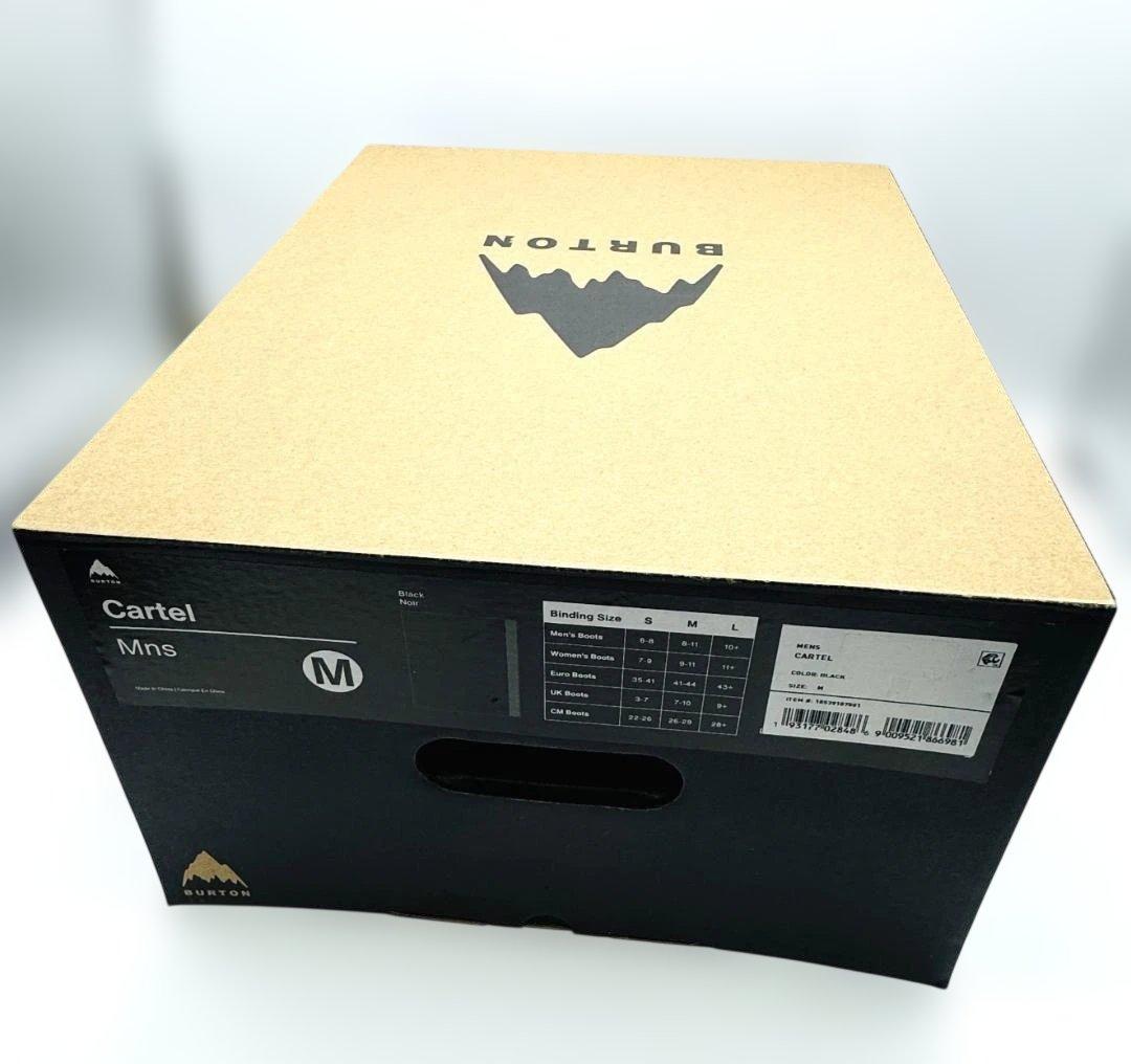 24-25 BURTON CARTEL Re:Flex Black Mサイズ新品