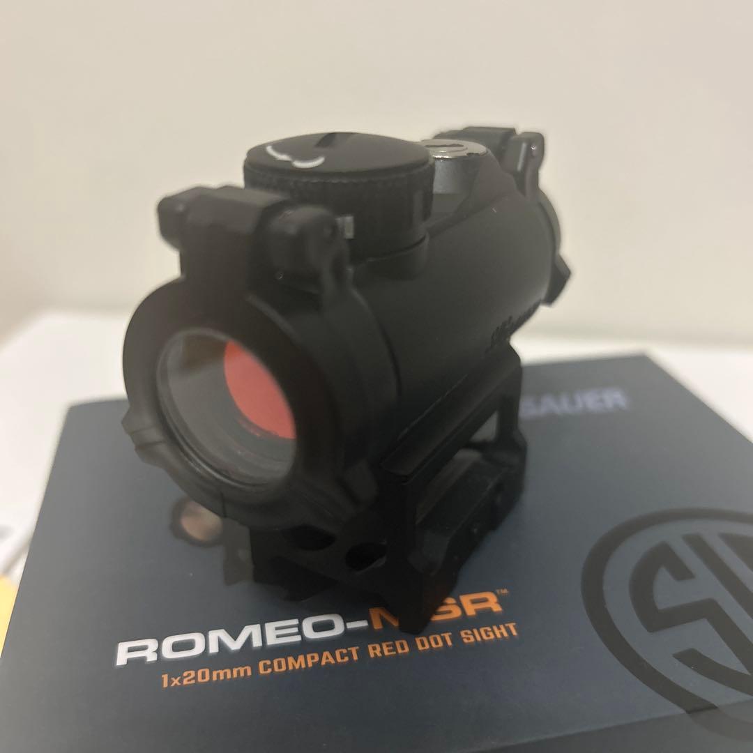 実物？ レプリカ？ SIG SAUER ROMEO-MSR ドットサイト