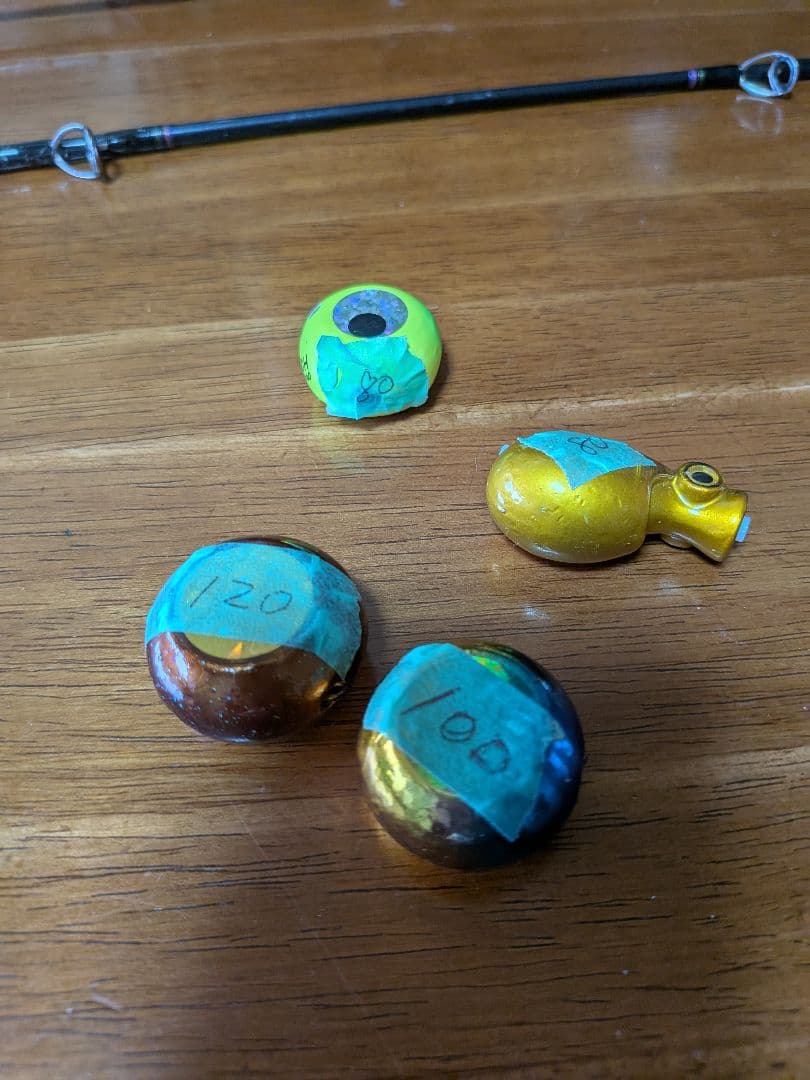 DAIWA　紅牙 x 69xhb KOHGA 69XHB タイラバ４個セット