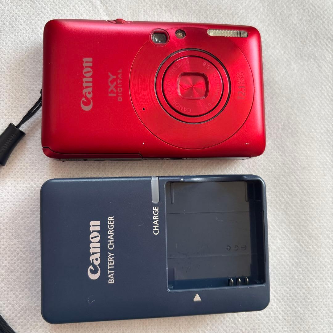 Canon IXY 210IS レッド キヤノン コンパクトデジタルカメラ