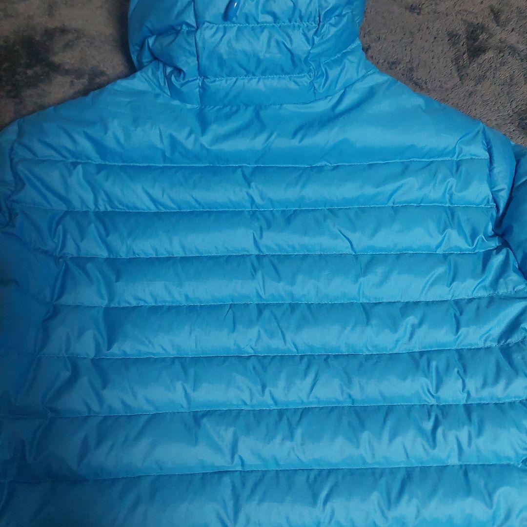 patagonia ダウンセーター フーディー STY8470 FA14 青 M