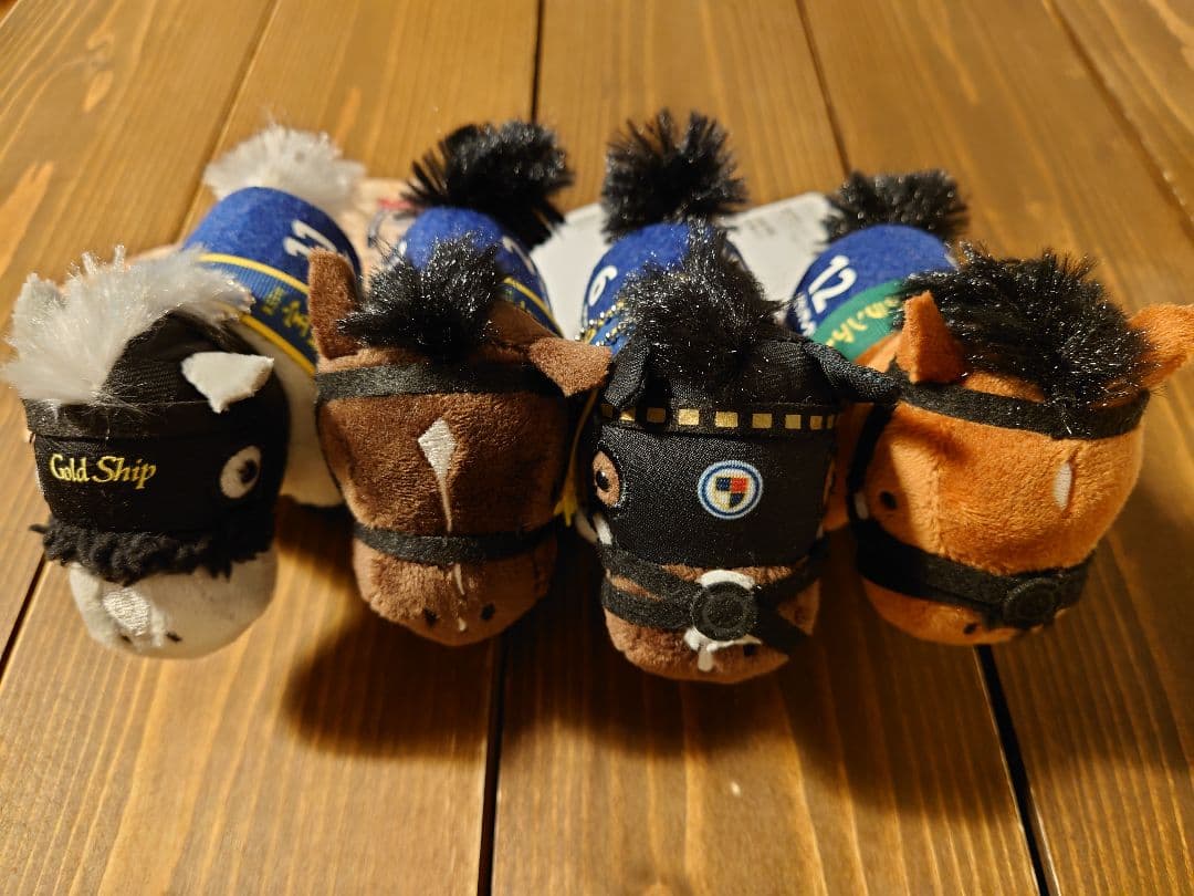 ゴールドシップ他　サラブレッドコレクション　GIGO限定　リトルマスコット4種