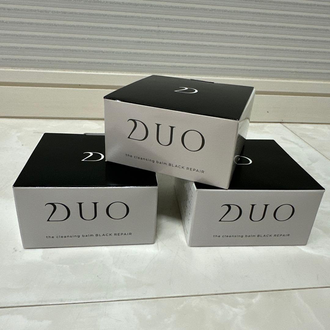 新品未使用　Duo デュオ ザ クレンジングバームブラックリペア 90g×3個