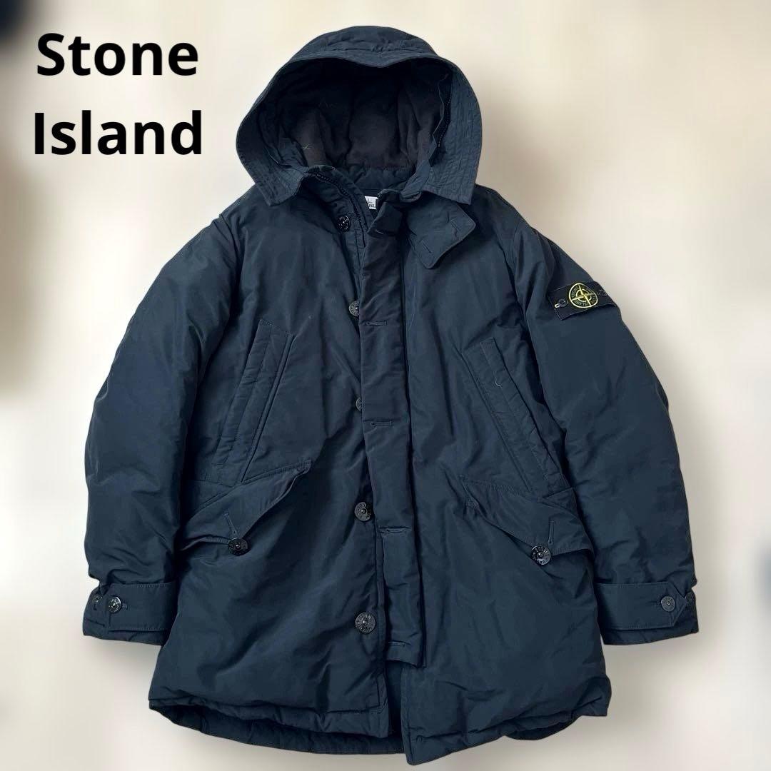 ジャケット・アウター Stone  down jacket navy size L