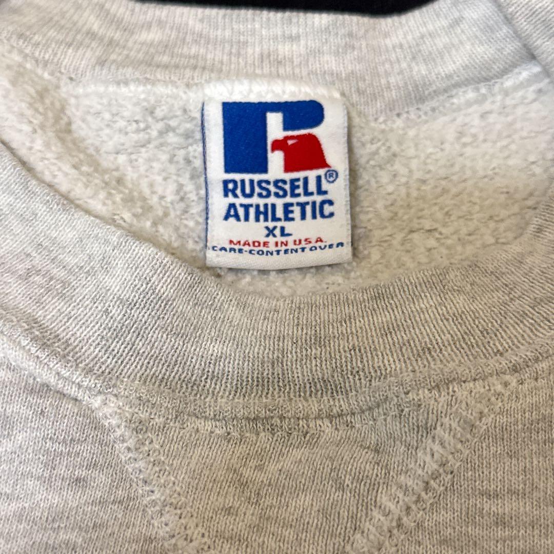 4*o様 RUSSELL ATHLETIC 無地 スウェット グレー XL US