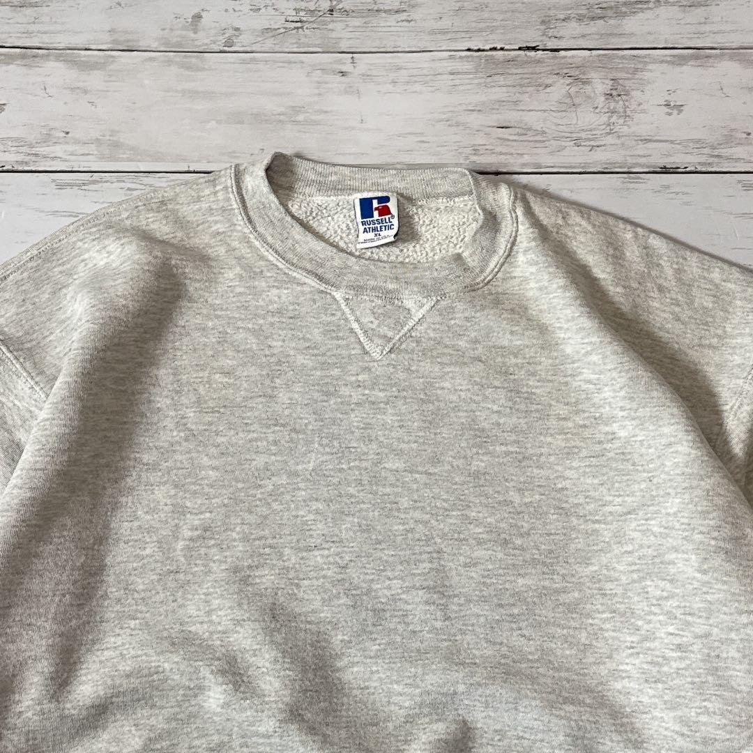 4*o様 RUSSELL ATHLETIC 無地 スウェット グレー XL US