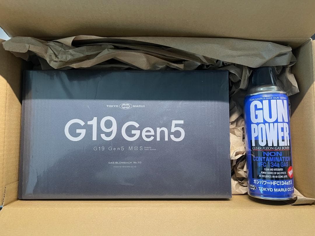 【新品】東京マルイ G19 Gen5 MOS グロック19 ガスセット