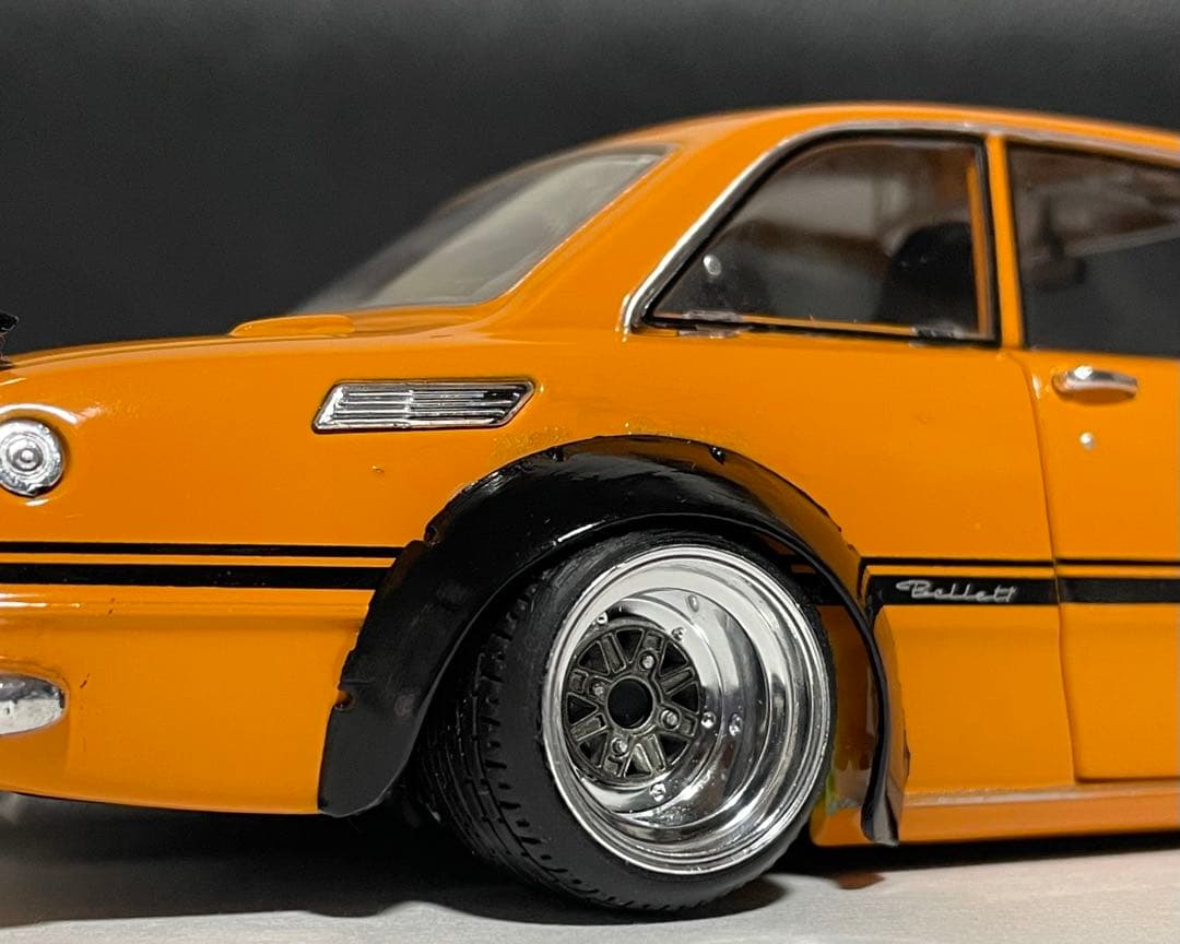 1/24 アシェット 国産名車 ISUZU ベレット GTR改 旧車 カスタム