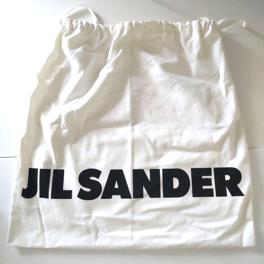 JIL SANDER ジルサンダーキャンバストートバッグ フラットショッパーL