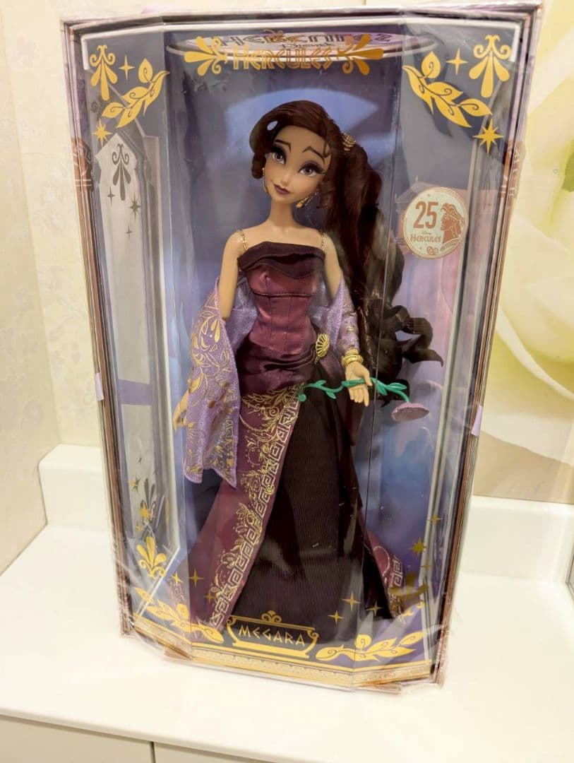 ディズニーストア　メグ　ヘラクレス　メガラ　25周年　限定　ドール　人形