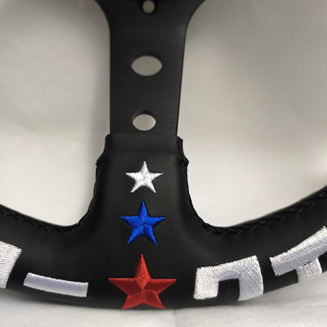 326powerスタイル　ラリークイックステアリング　320mmディープ