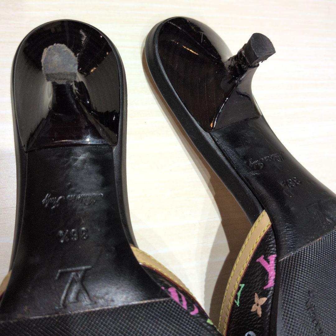 Louis Vuitton サンダル モノグラムマルチカラー　36ハーフ