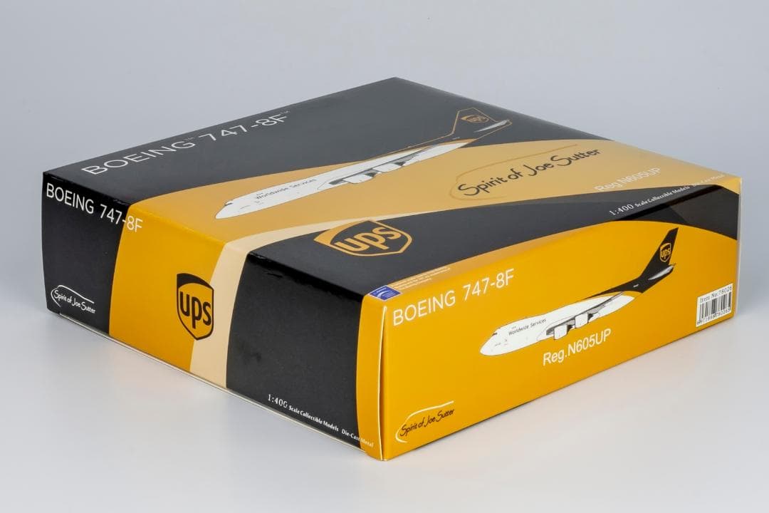 航空機・ヘリコプター UPS 747-8F N605UP 1/400