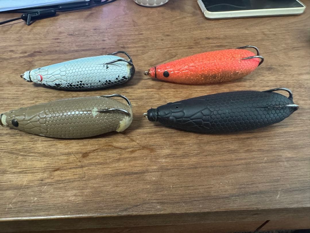 雷魚　ライギョ　アナコンダ　フロッグ