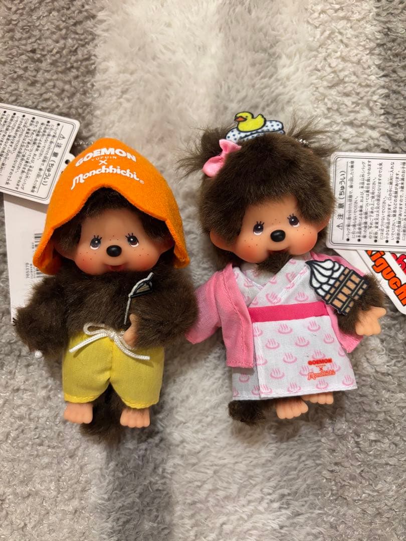 値下げ交渉GOEMONモンチッチサウナハット、浴衣2体⭐︎湯布院限定商品、期間限定