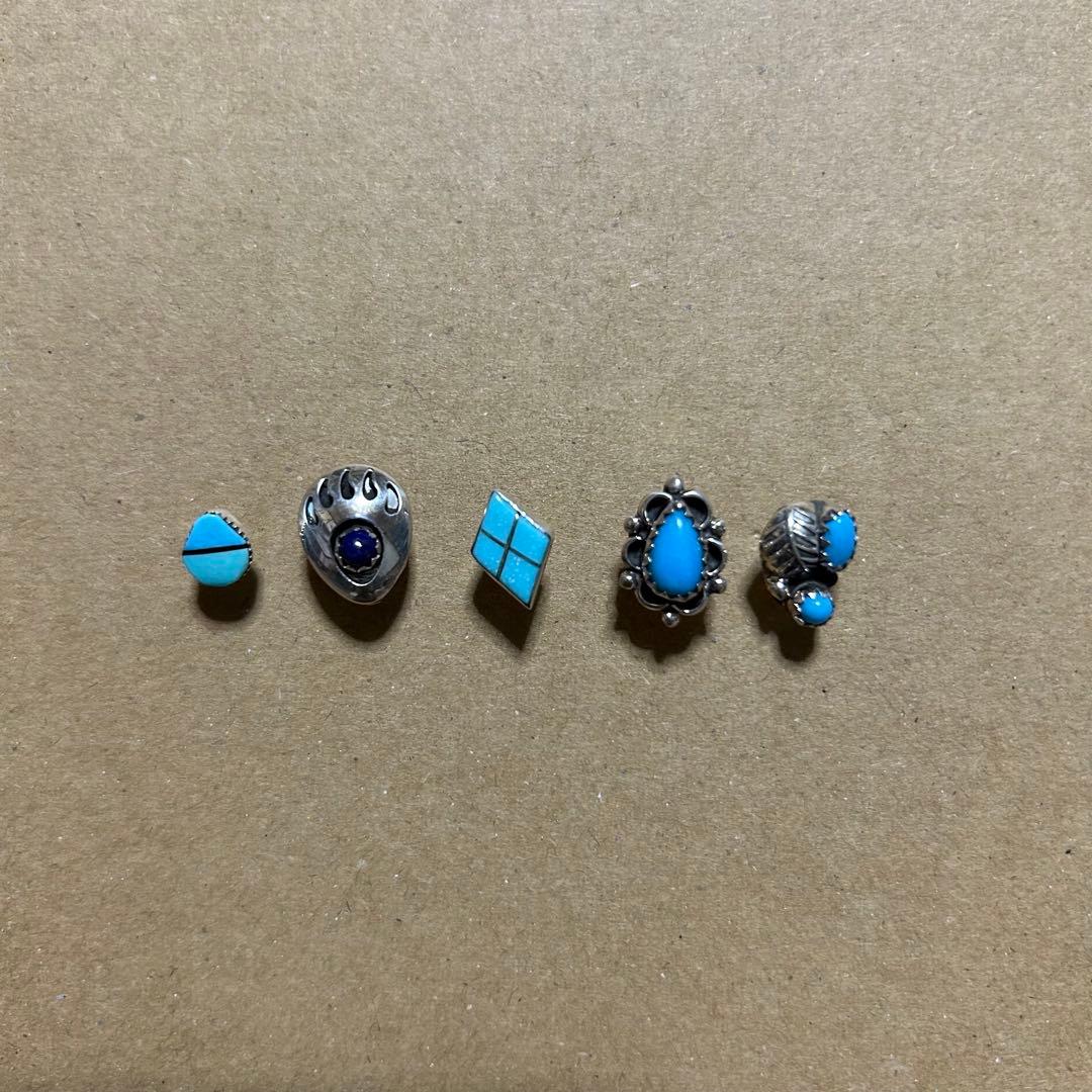 【最終価格】インディアンジュエリー ナバホ族 ズニ族 ピアス