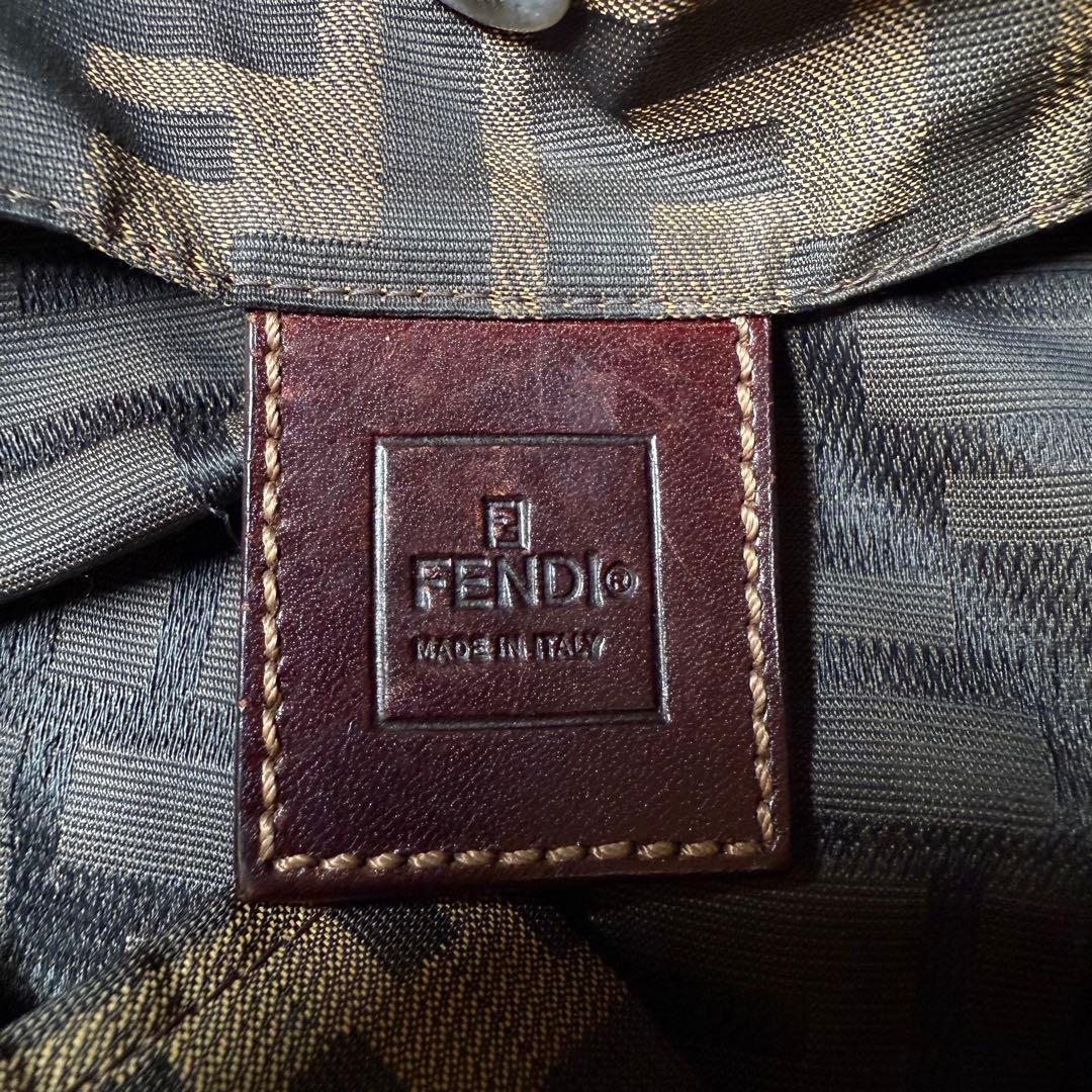 FENDI フェンディ ズッカ ハンドバッグ ショルダーバッグ