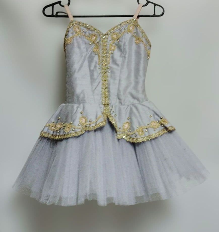 バレエ　チュチュ　小学生120cm台 3着まとめ　袖、ネックレス付 No2