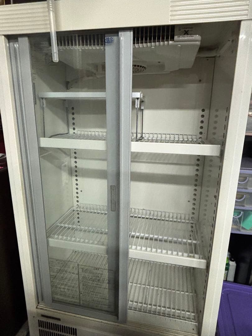 パナソニック　SMR-H129N 冷蔵庫 ガラス扉付き