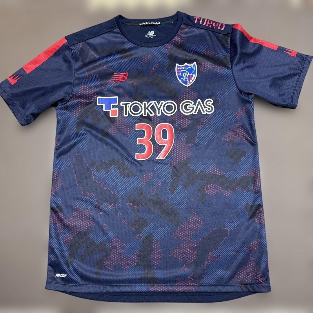 FC東京 仲川輝人 トレーニングマッチ ウェア XL New Balance