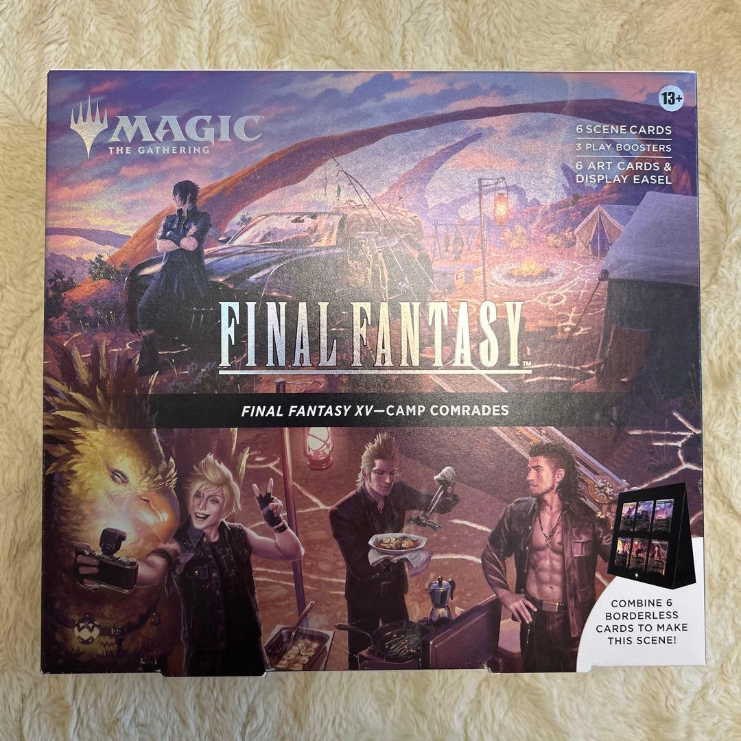 未開封 MTG FF シーンボックス FF15 キャンプの仲間たち 英語版