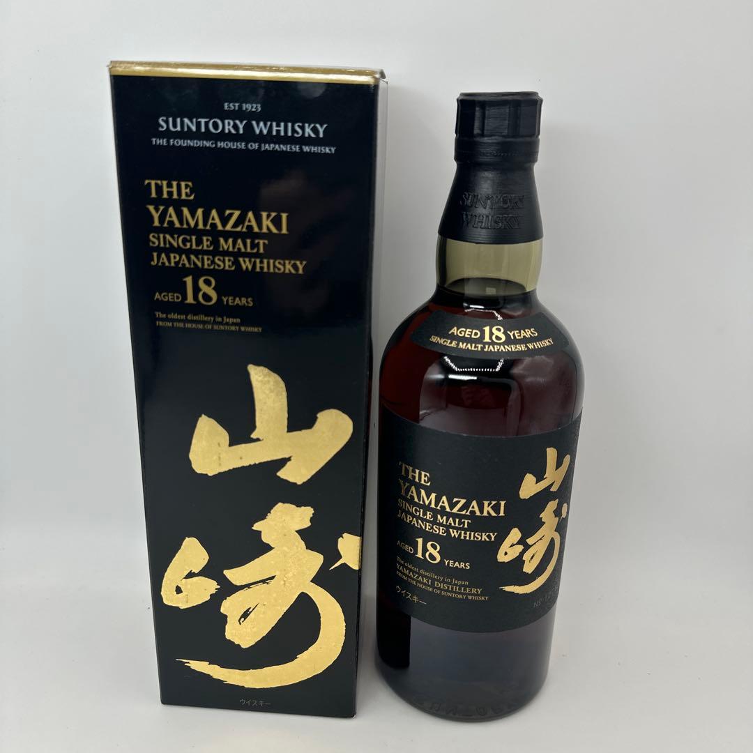 サントリー　山崎 18年 シングルモルトウイスキー 700ml 1本