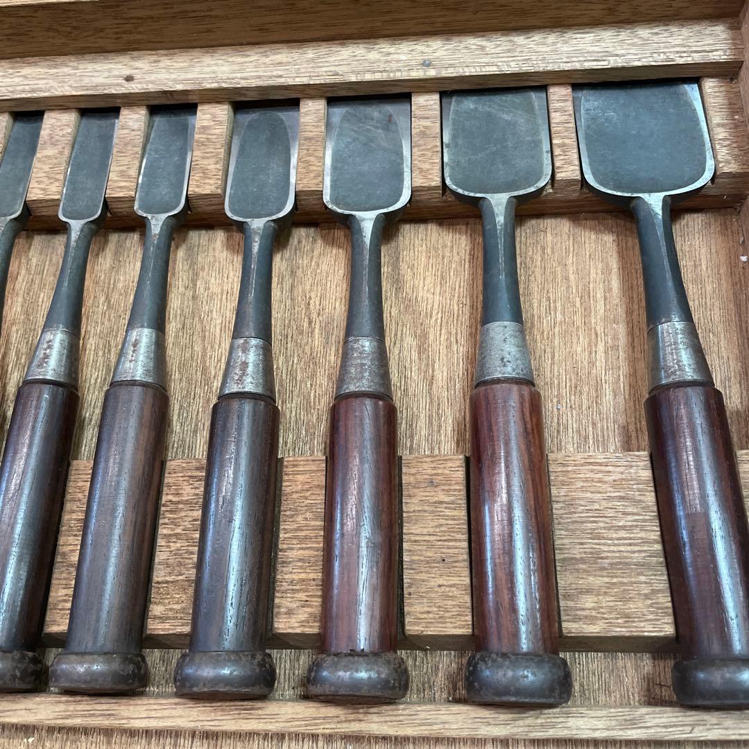 市弘 鑿 10本組+加納鑿1本 おまけ付き