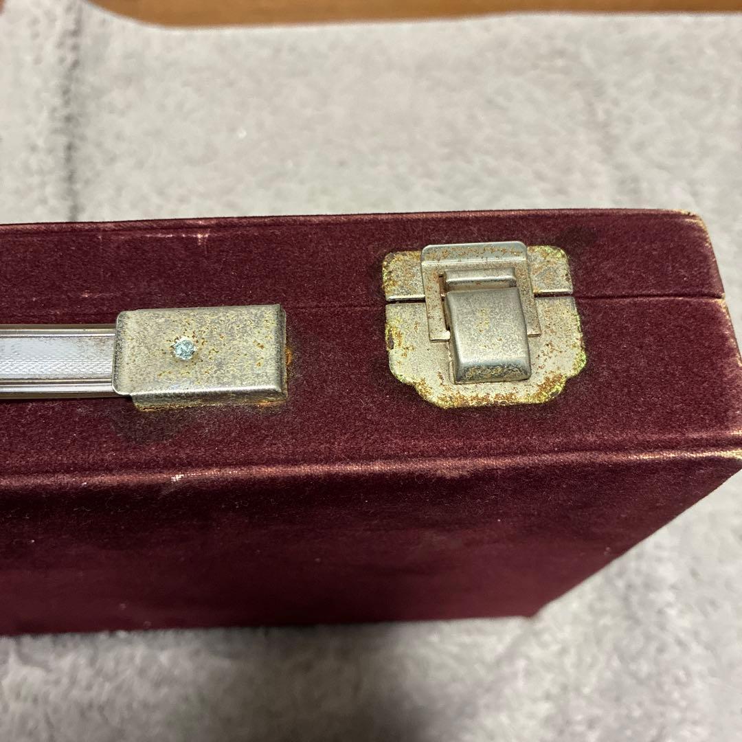 麻雀牌セット プラスチック製 赤色ケース付き　 任天堂　役満　特重