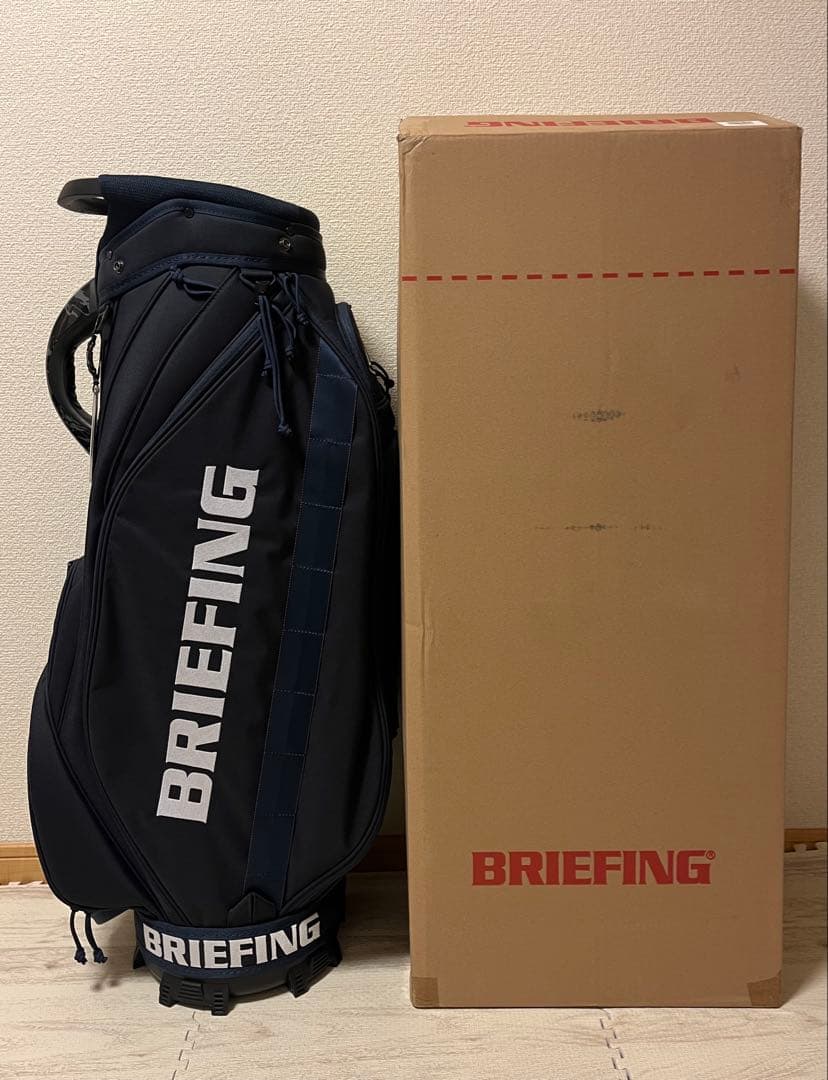 【新品】BRIEFING キャディバッグ CR-5 #04 ネイビー