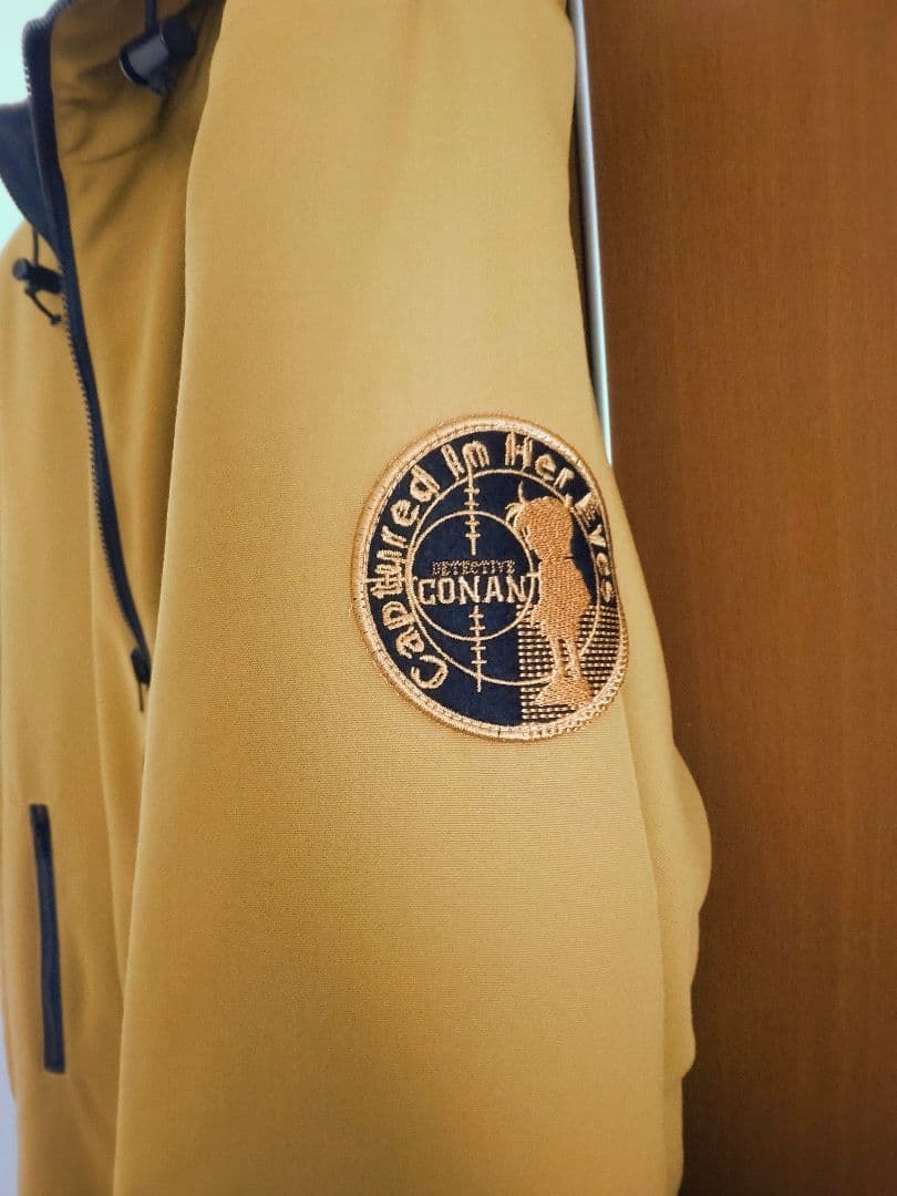 【希少品】名探偵コナン　劇場版　瞳の中の暗殺者　スタッフパーカー　アウター