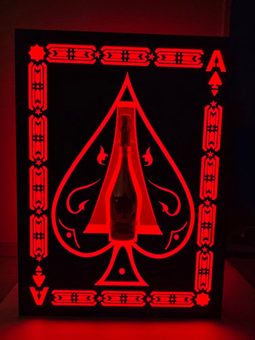 激安 アルマンド ディスプレイ台 LEDライト シャンパン アタッシュケース