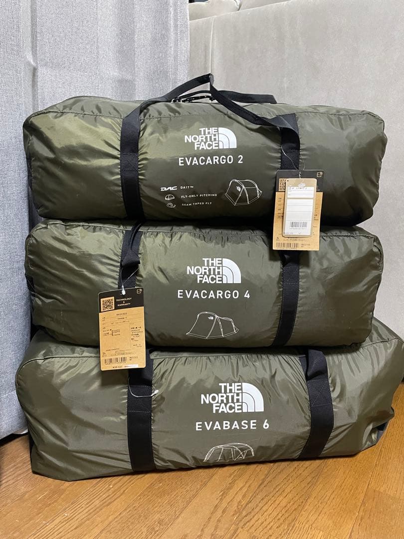 THE NORTH FACE エバベース 6エバカーゴ4エバカーゴ2の3点セット