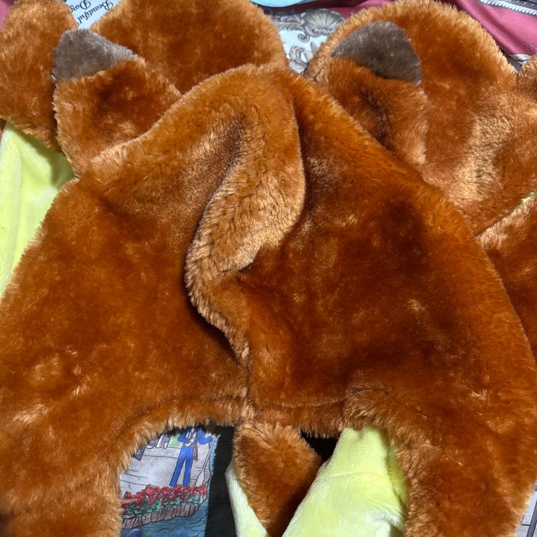 ニック　ファンキャップ　東京ディズニーリゾート　パーク　ズートピア　マフラー