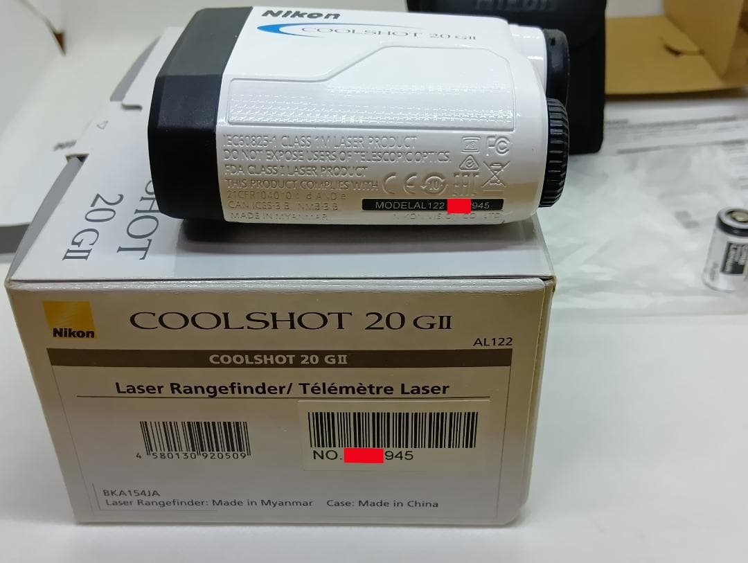 中古：Nikon LCS20G2 COOLSHOT 20GII レーザー距離計