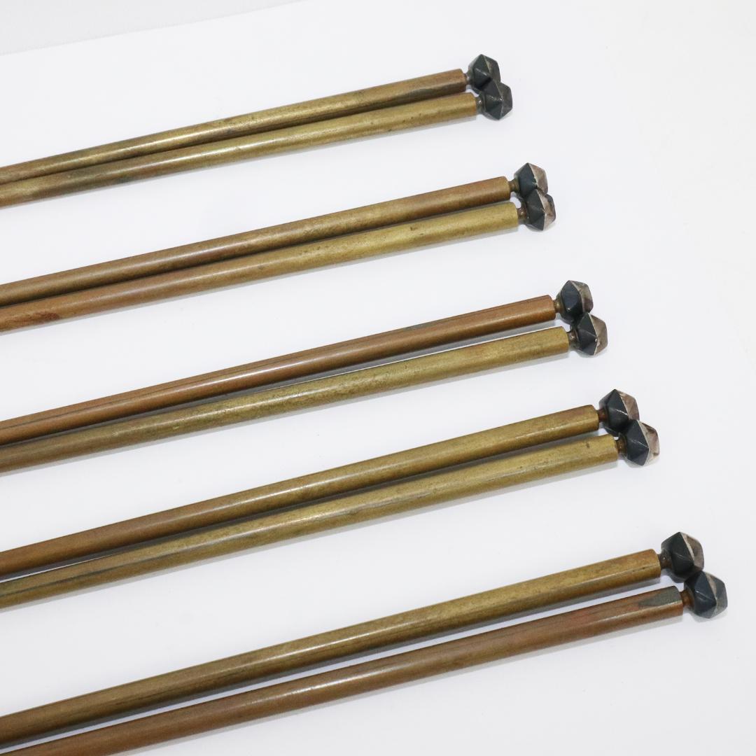 火箸　茶道具　10本5組　磁気反応無し　箱付