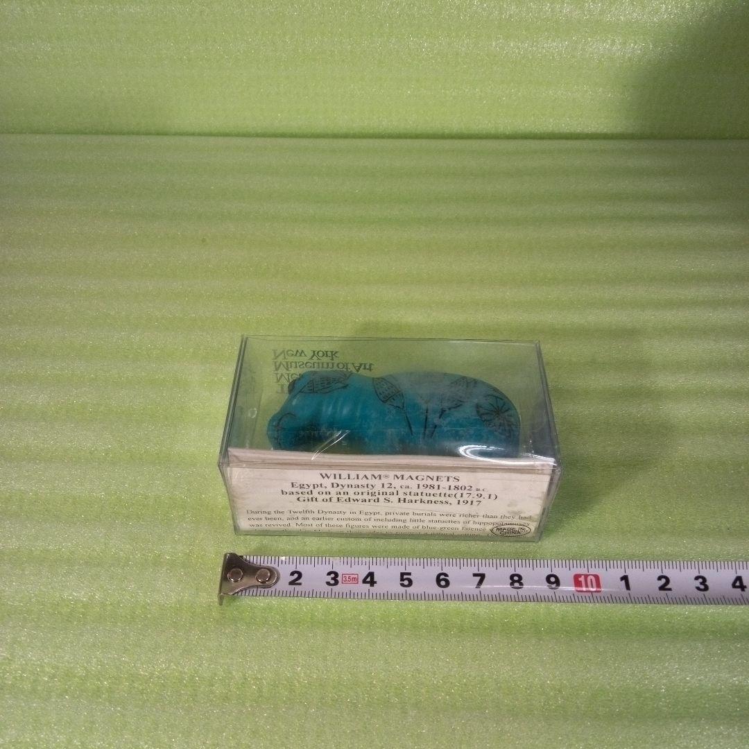 メトロポリタン美術館　青いカバ　WILLIAM　ウィリアム　MAGNETS