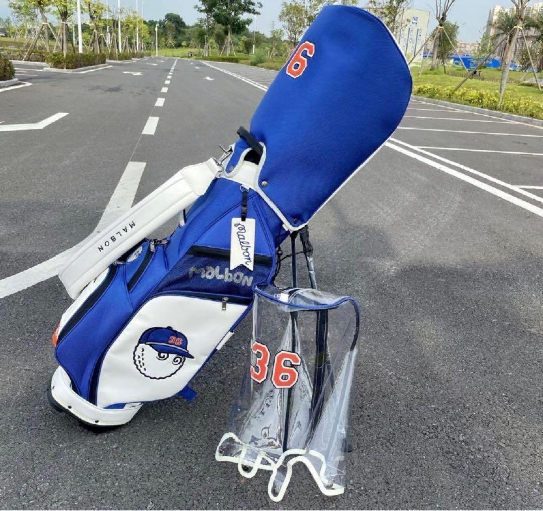 マルボンゴルフ malbon キャディバッグ 新品未使用