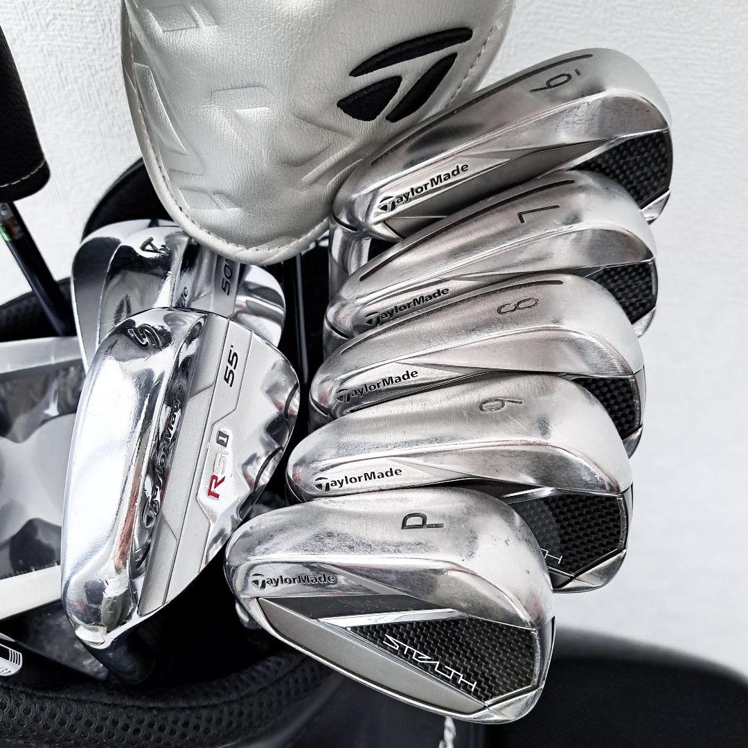 左 Qi35 テーラーメイド　メンズ　ゴルフクラブセット　フルセット　レフティ