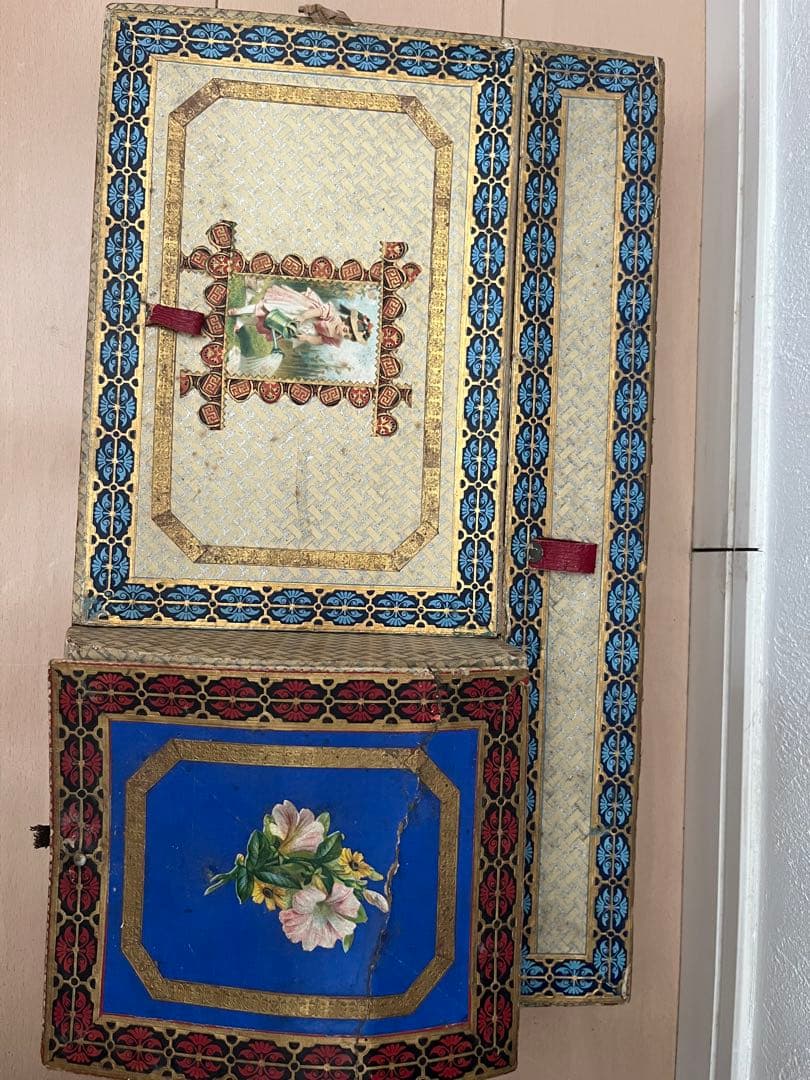 アンティークドール トランク