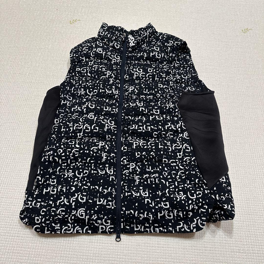 PGG★パーリーゲイツ★中綿キルトダブルジップベスト