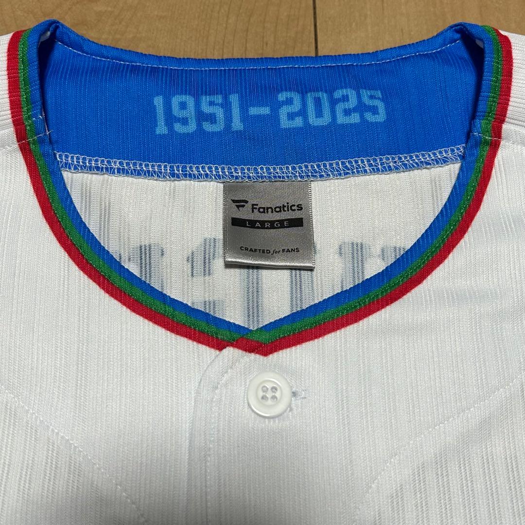 埼玉西武ライオンズ　西口文也　75周年記念レプリカユニフォーム　Lサイズ