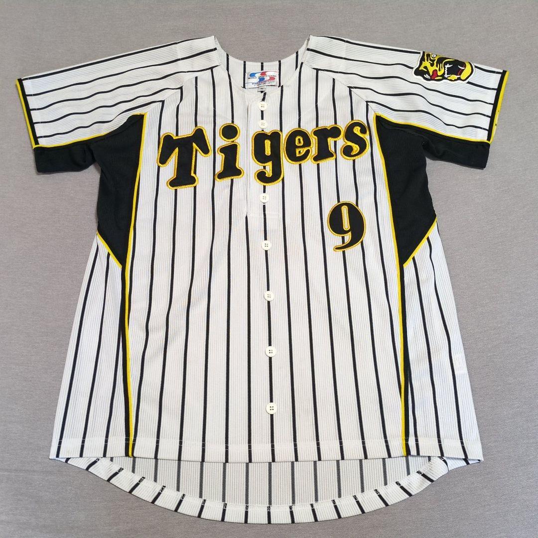 阪神タイガース マットマートン 刺繍 タテジマ ユニフォーム М