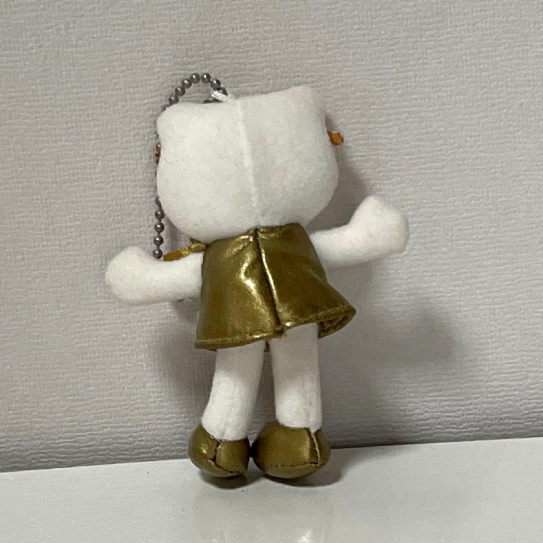 レトロ　脚長ハローキティマスコットキーチェーン