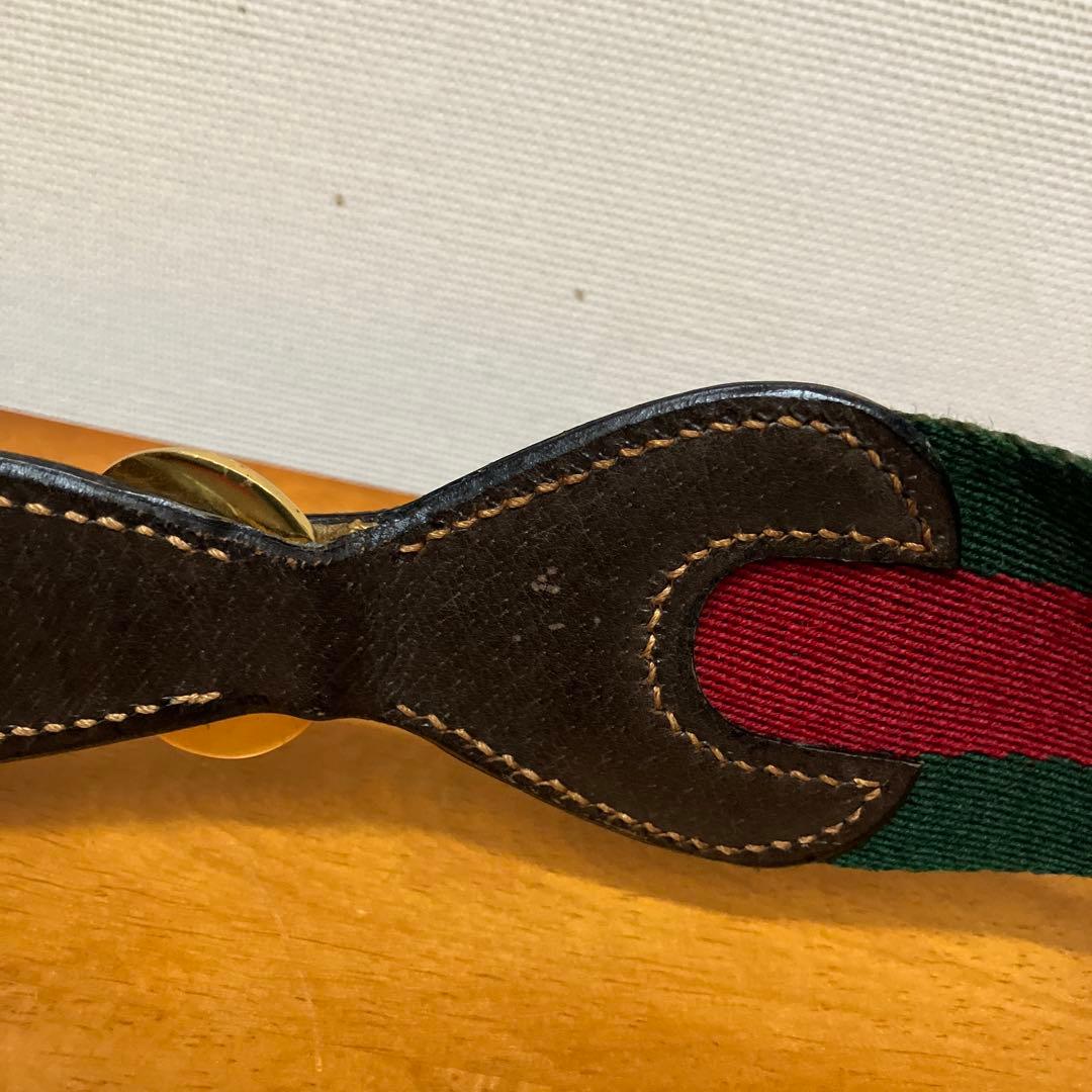 オールドグッチ　OLD GUCCI ベルト　レトロ　ヴィンテージ