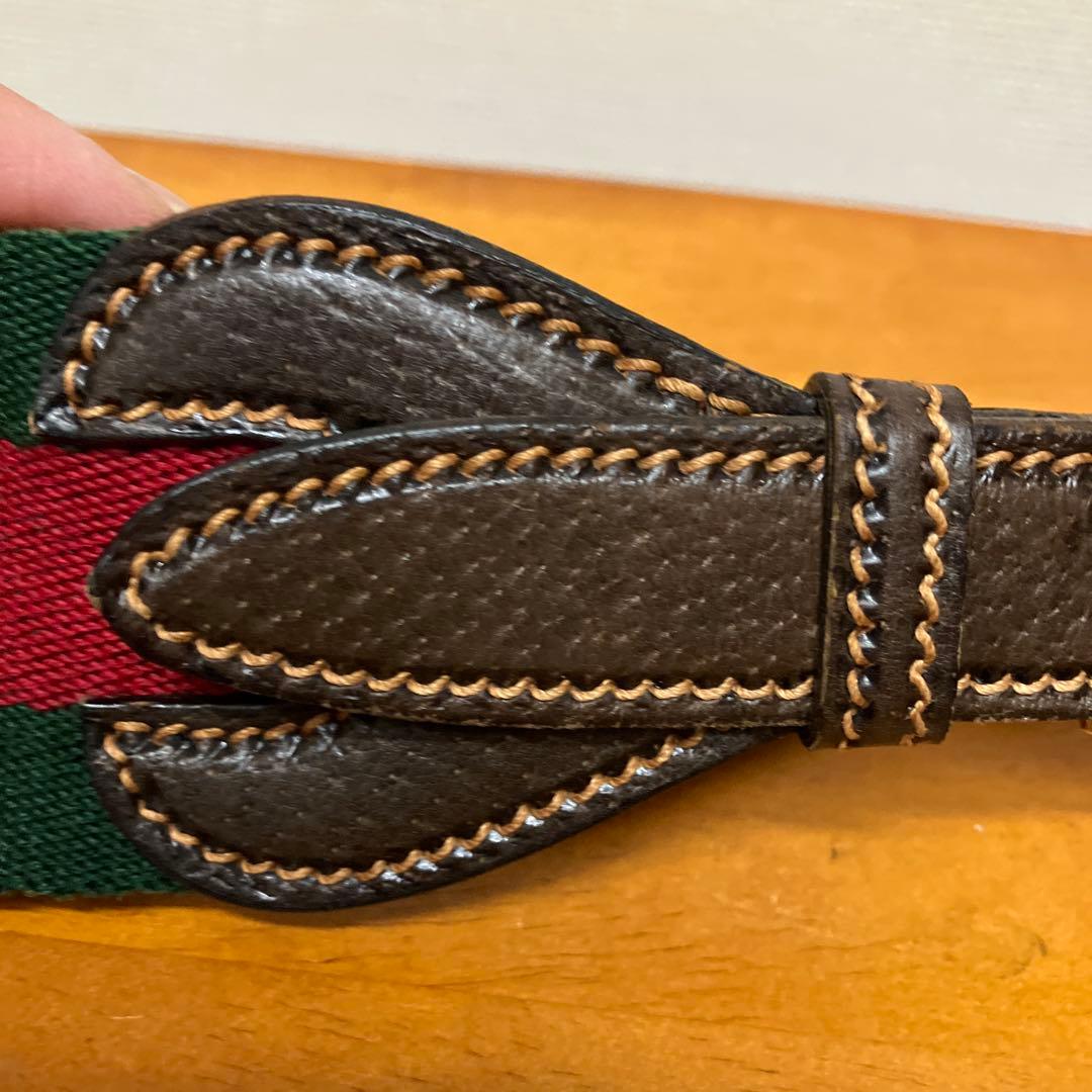 オールドグッチ　OLD GUCCI ベルト　レトロ　ヴィンテージ