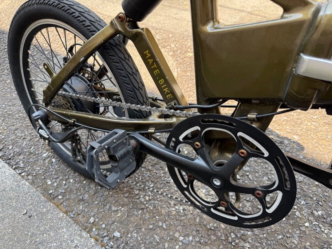 MATE CITY プラス電動アシスト自転車 ゴールデンオリーブ