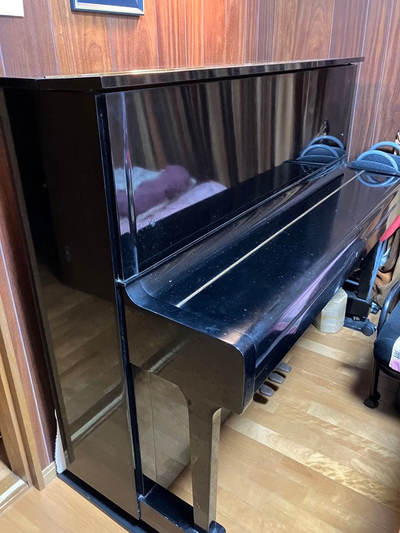 Yamaha アップライトピアノ 黒 88鍵盤