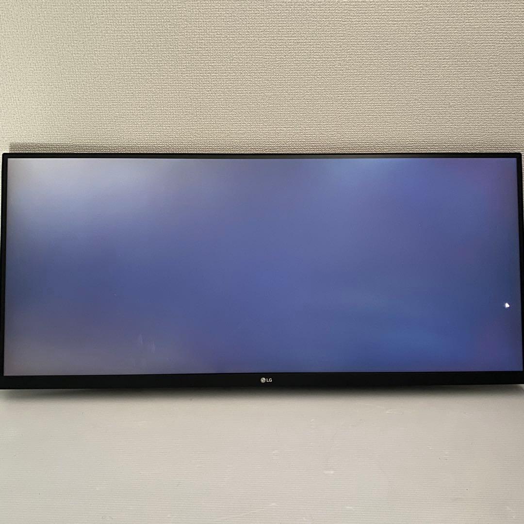 LG ウルトラワイドモニター 34WN750-B 34インチ 平面　スタンド無し