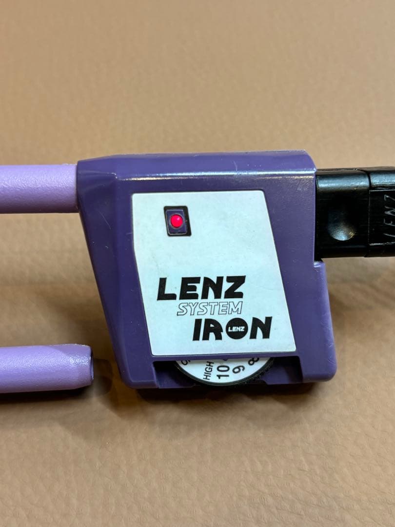 超美品　LENZ F-4Gレンツアイロン5角4㎜アイロン　F-10G2本セット