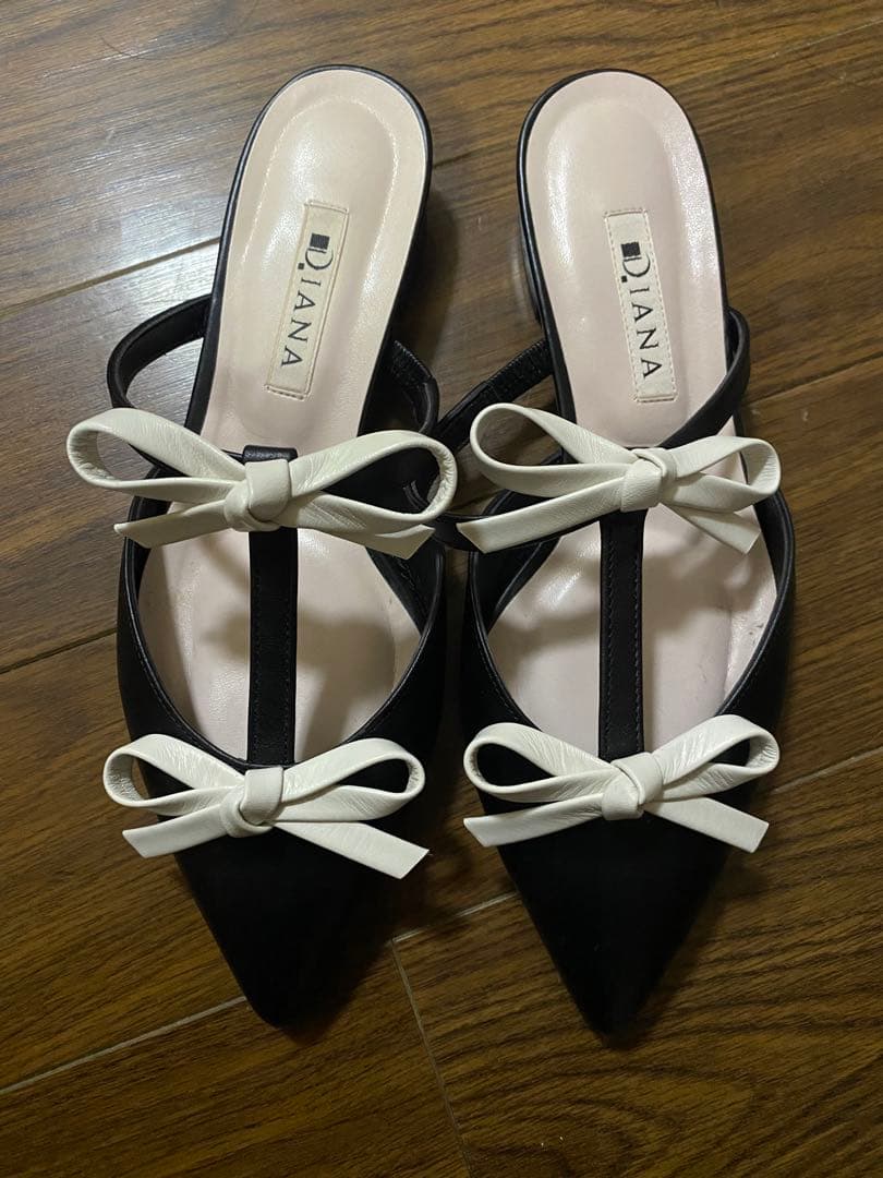 DIANA プチリボンコレクション　ミュール